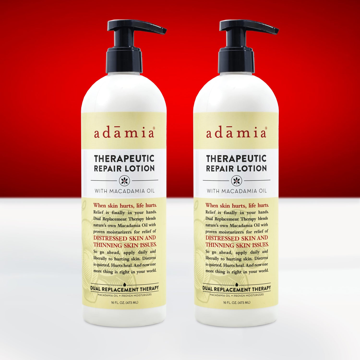 TWO THERAPEUTIC REPAIR LOTIONS 